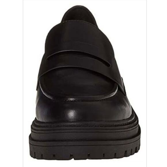 NWT The Drop Women's Ryan Lug Sole Slip On Penny Loafer Black 9 Preppy Boho New - Picture 5 of 9